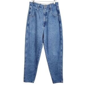 Brittania Vintage High Waist Mom Jeans Blue Denim Womens Size 30